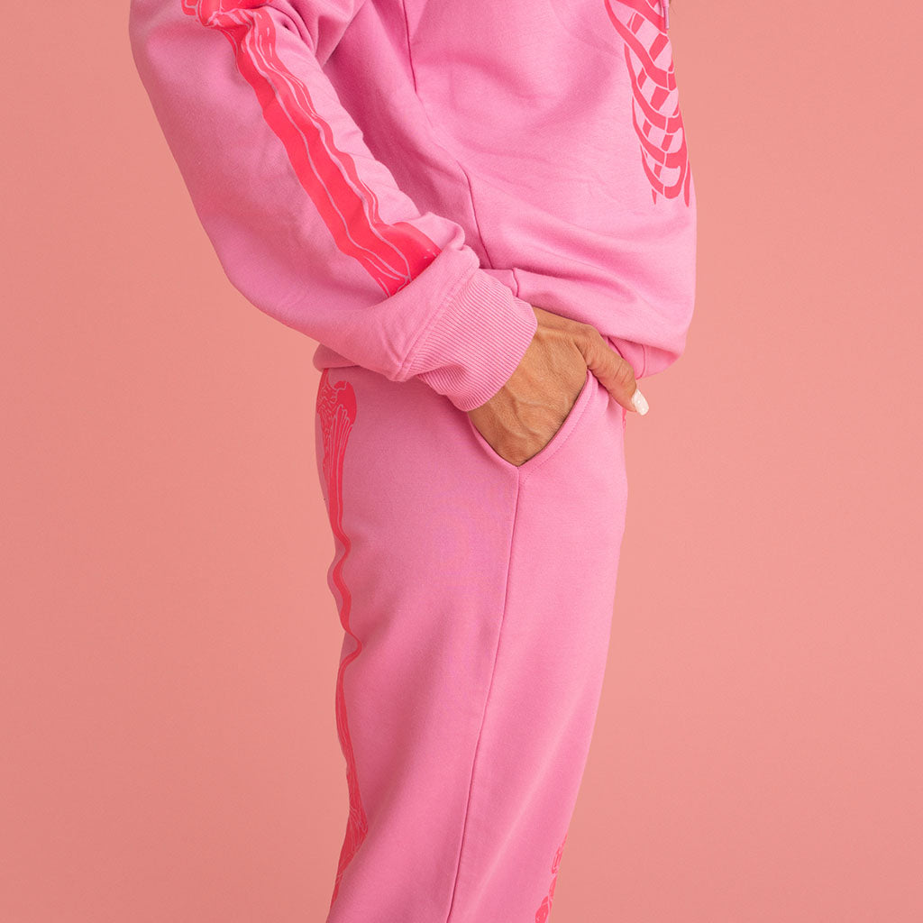 Posh Skelly Women's Fleece Hoodie Jogger Set