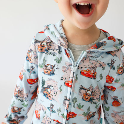Disney Pixar Cars Rte 66 French Terry Hoodie Jogger Set