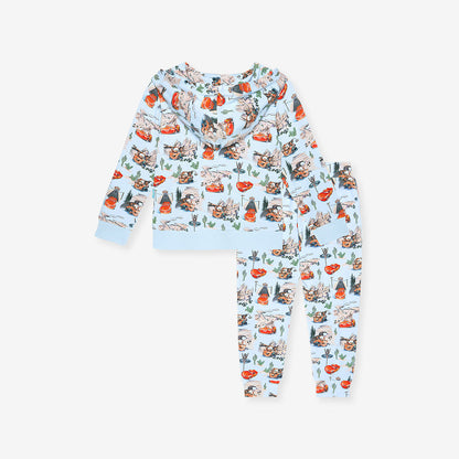 Disney Pixar Cars Rte 66 French Terry Hoodie Jogger Set