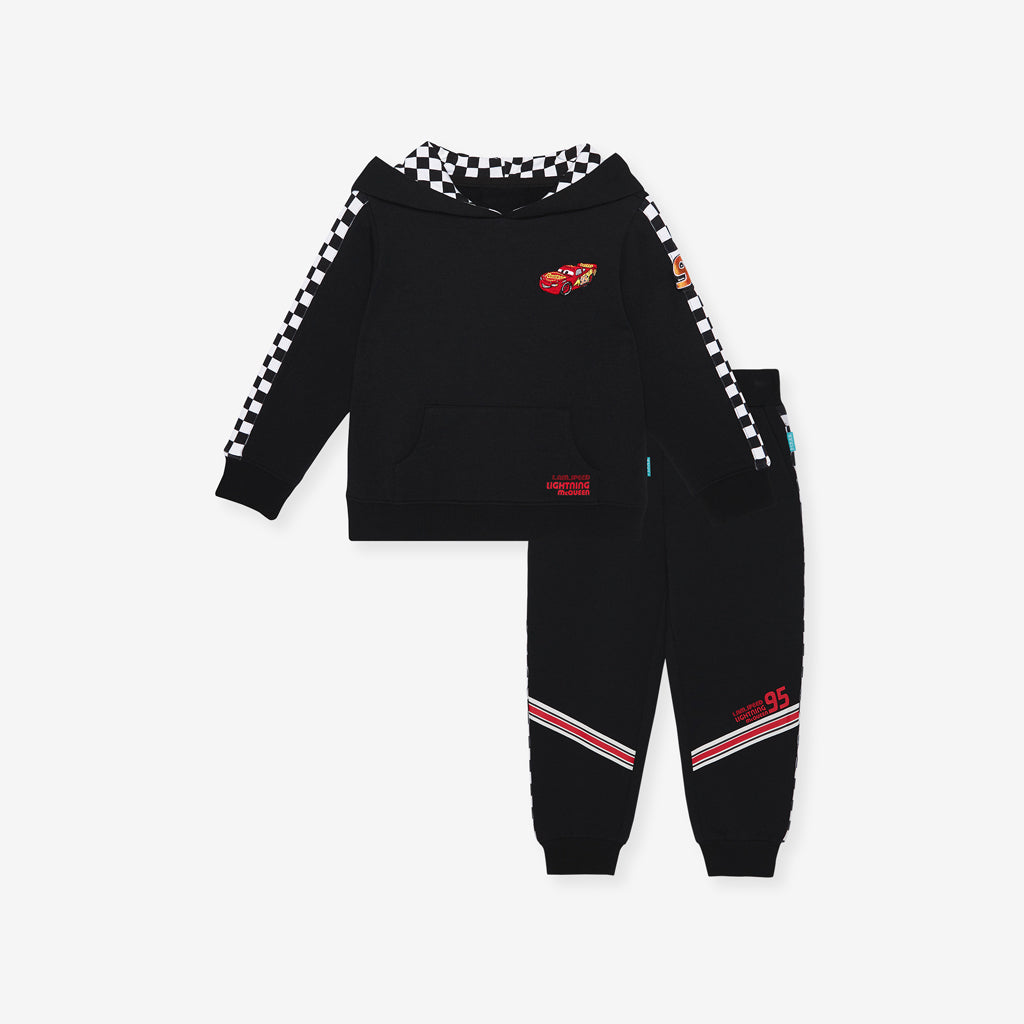 Disney Lightning McQueen 95 Fleece Racing Hoodie Jogger Set