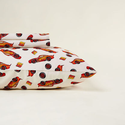 Disney Lightning McQueen Sheet Pillow Cover Set