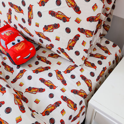 Disney Lightning McQueen Sheet Pillow Cover Set
