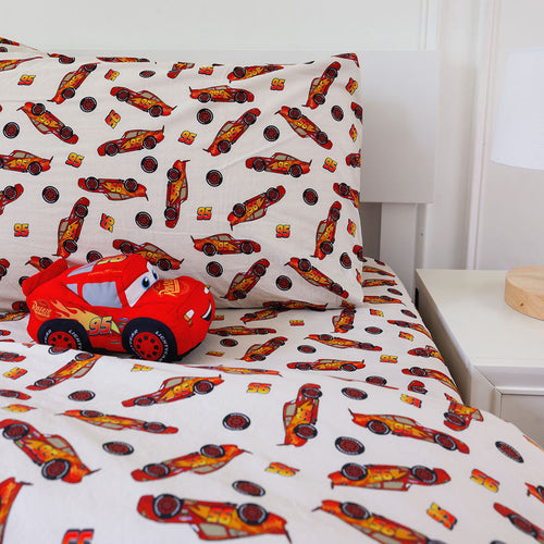 Disney Lightning McQueen Sheet Pillow Cover Set