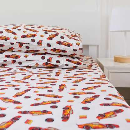 Disney Lightning McQueen Sheet Pillow Cover Set
