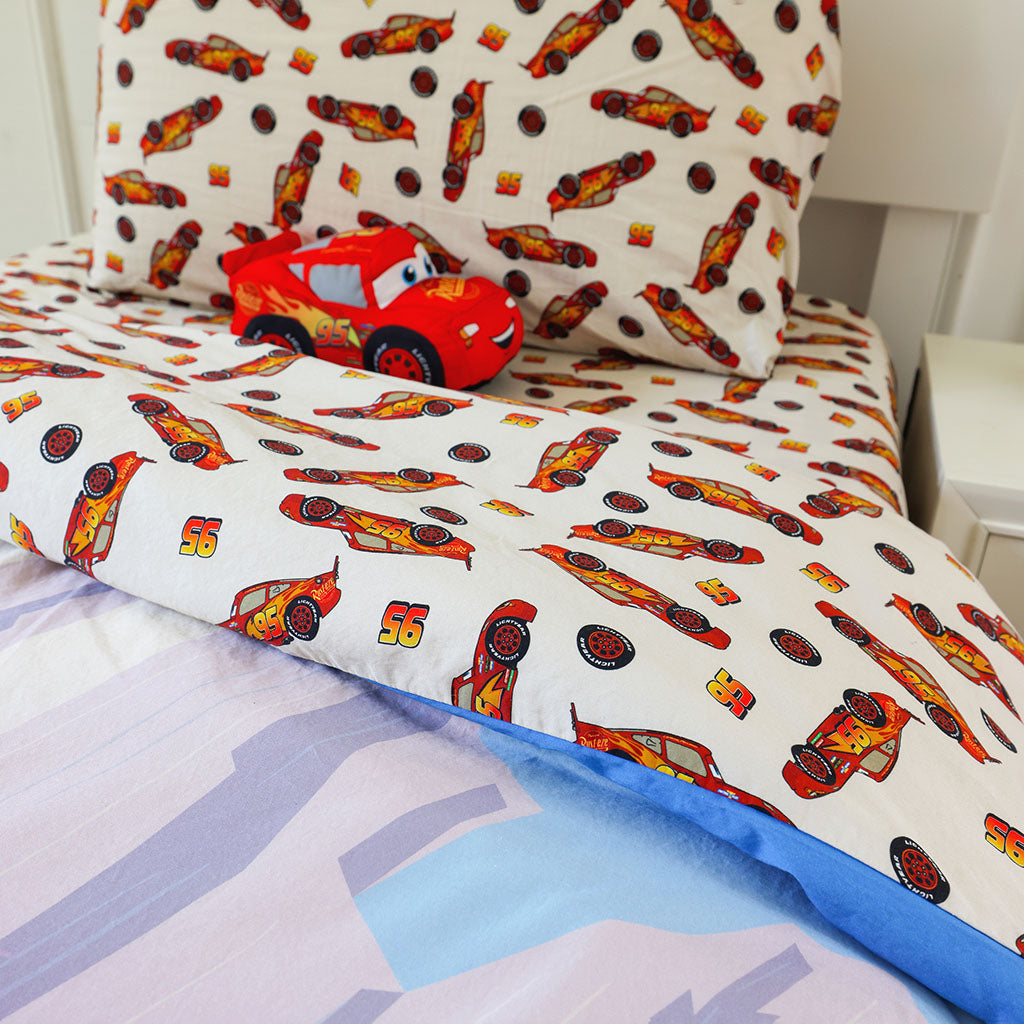 Disney Lightning McQueen Reversible Duvet Cover