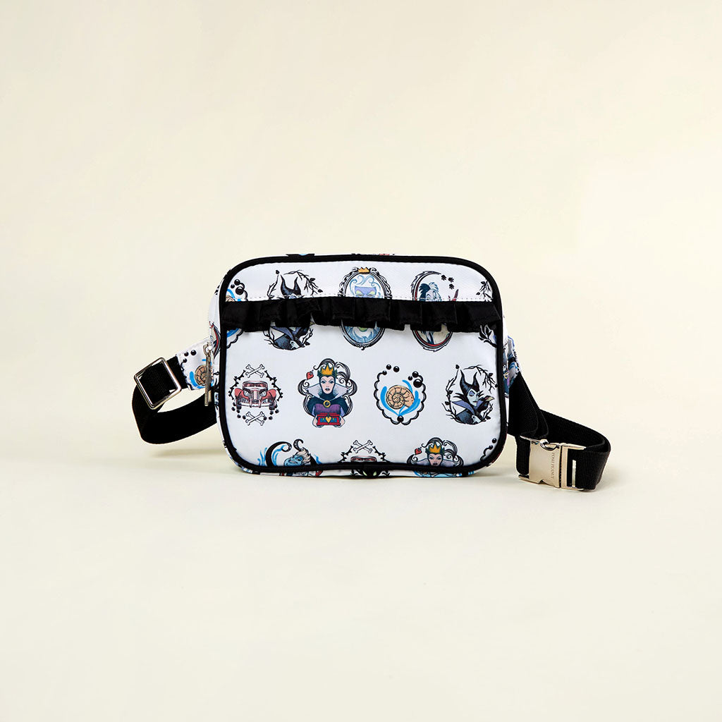 Disney Villain Portraits Women's Ruffled Fanny Pack
