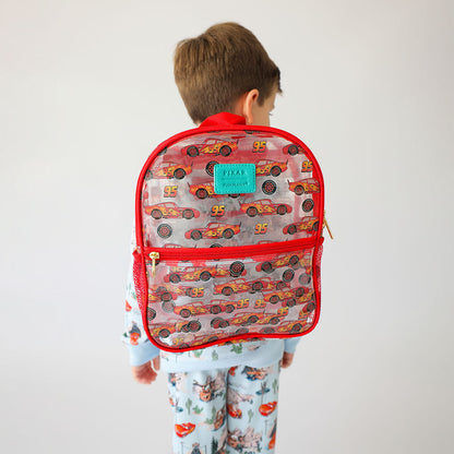 Disney Lightning McQueen Mini Clear Backpack