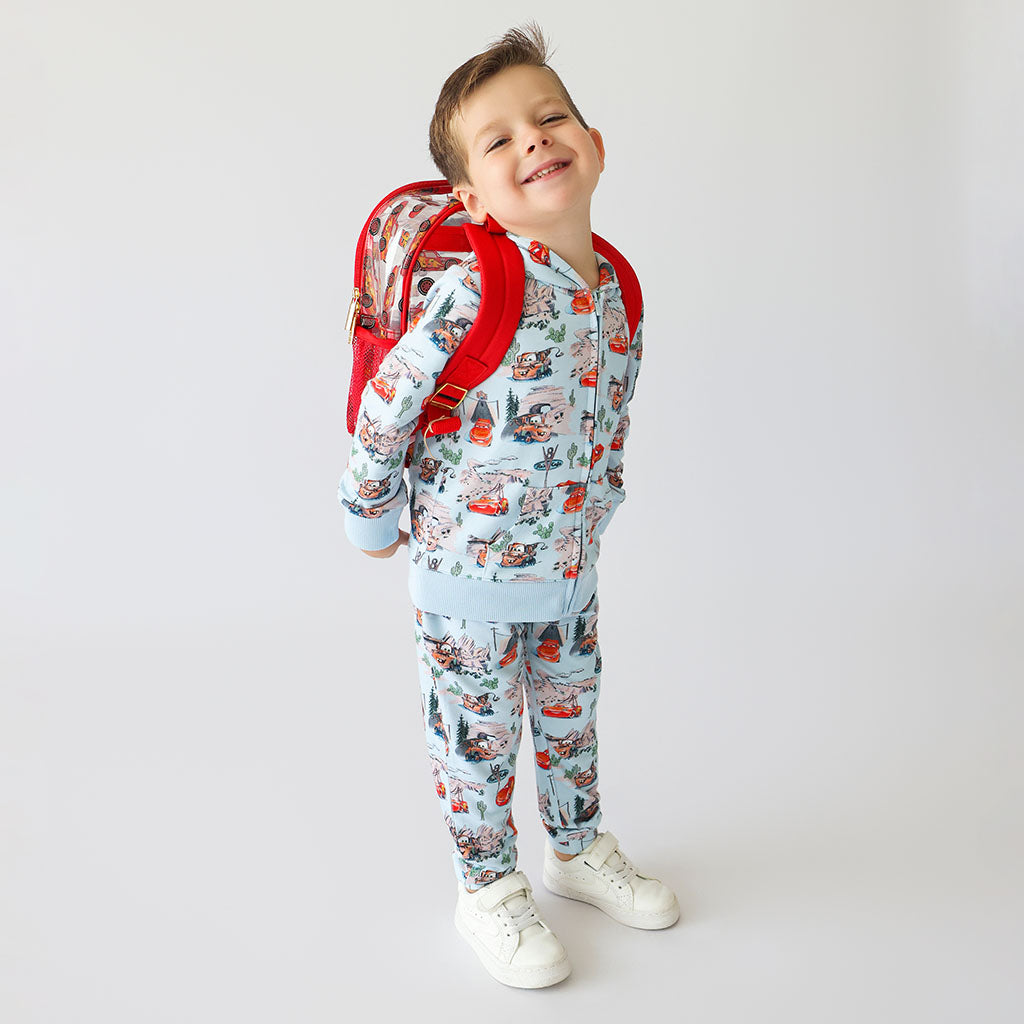 Disney Lightning McQueen Mini Clear Backpack
