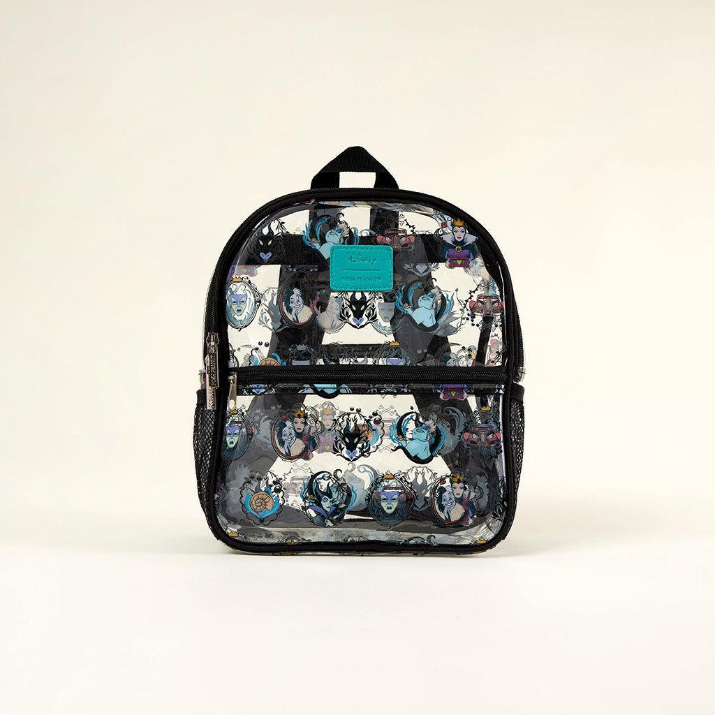 Disney Villain Portraits Mini Clear Backpack