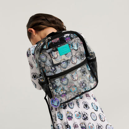 Disney Villain Portraits Mini Clear Backpack