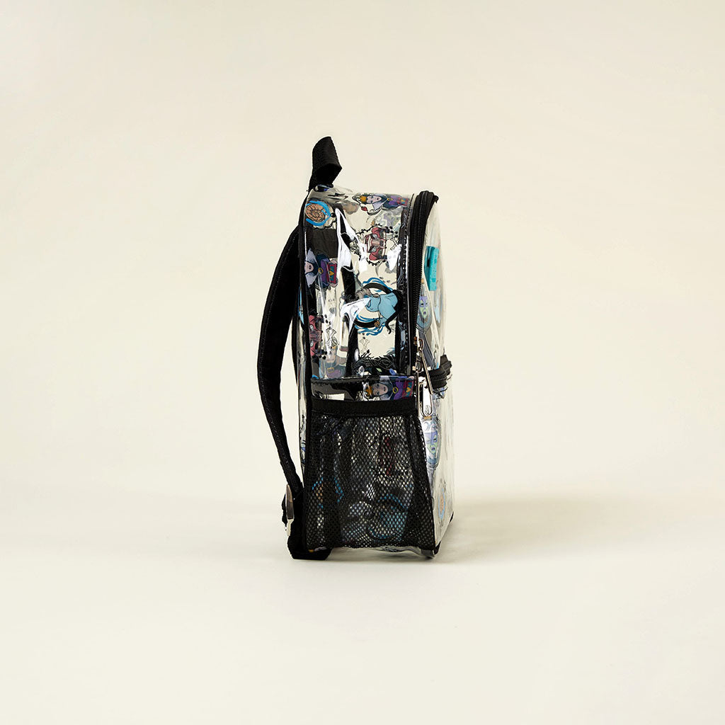 Disney Villain Portraits Mini Clear Backpack