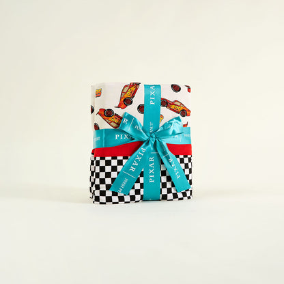 Disney Lightning McQueen Checker & Racing Checker Luxe Patoo® Blanket