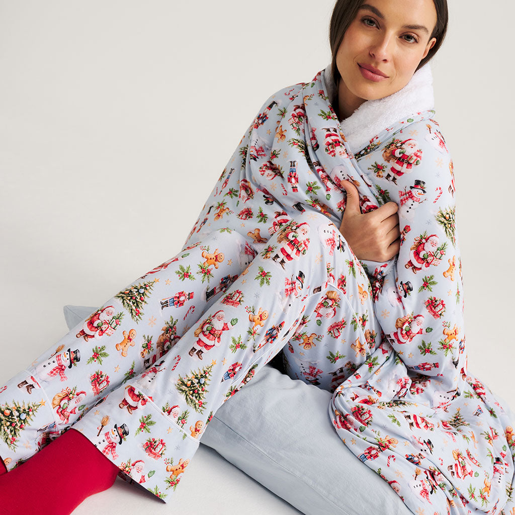 Saint Nicolas Luxe Plush Patoo® Blanket