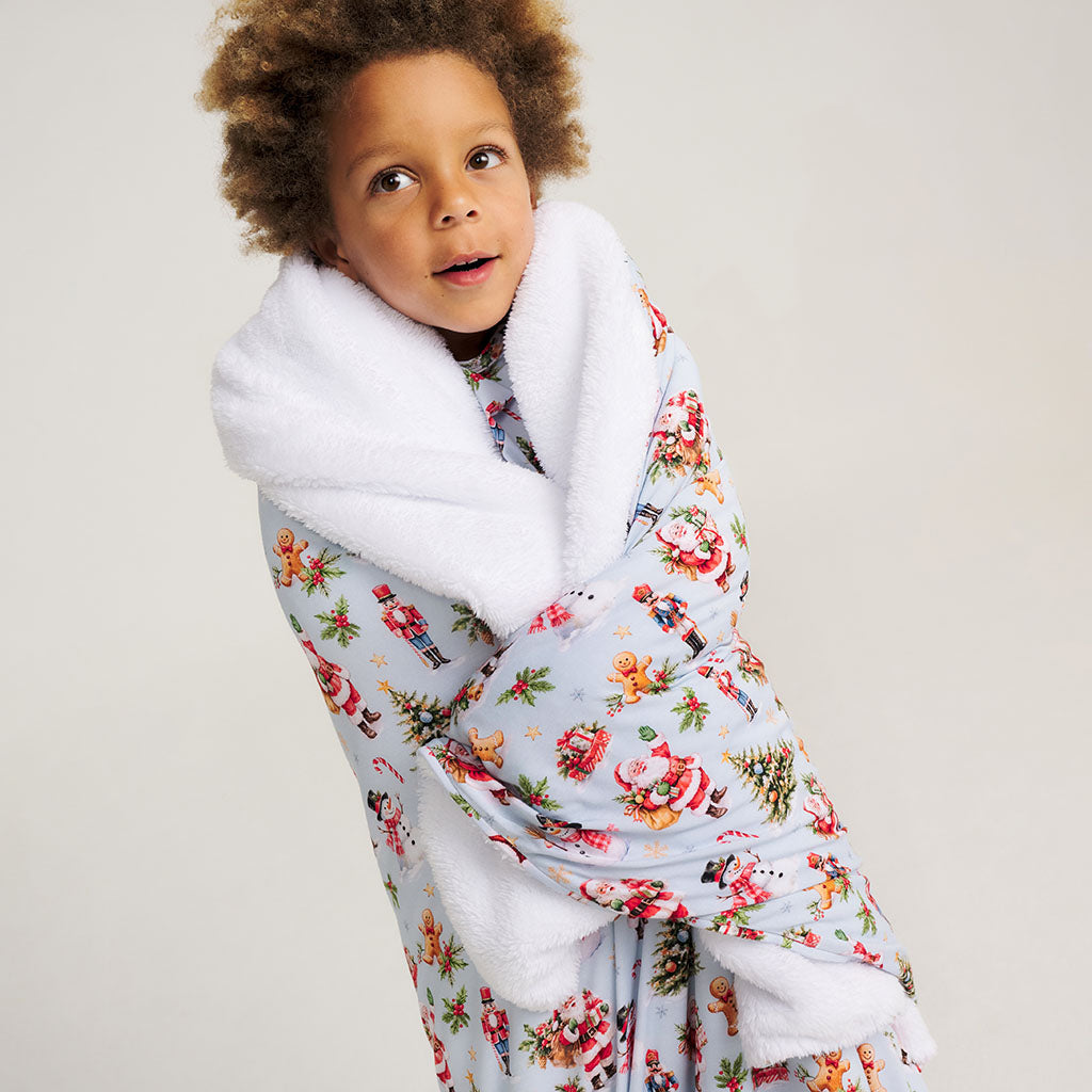 Saint Nicolas Luxe Plush Patoo® Blanket