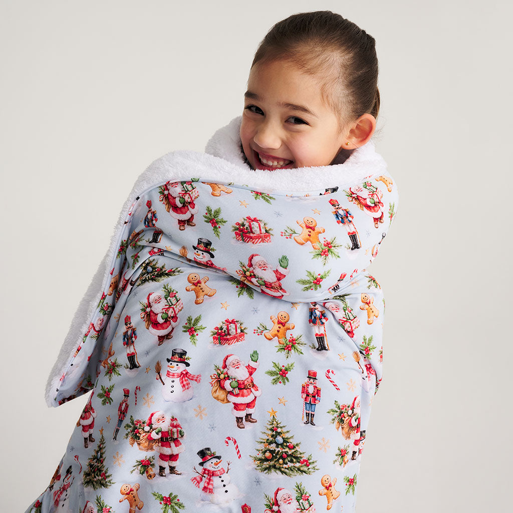 Saint Nicolas Luxe Plush Patoo® Blanket