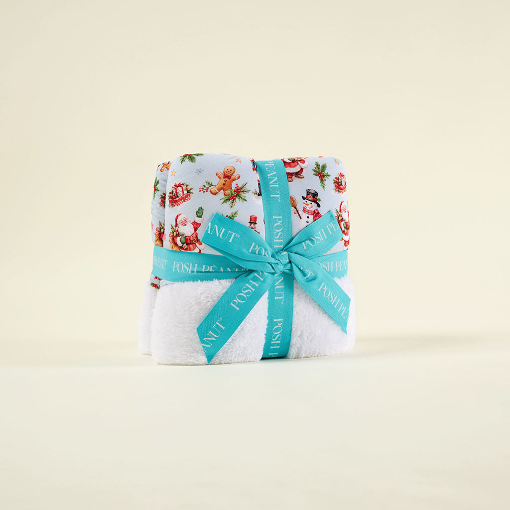 Saint Nicolas Luxe Plush Patoo® Blanket