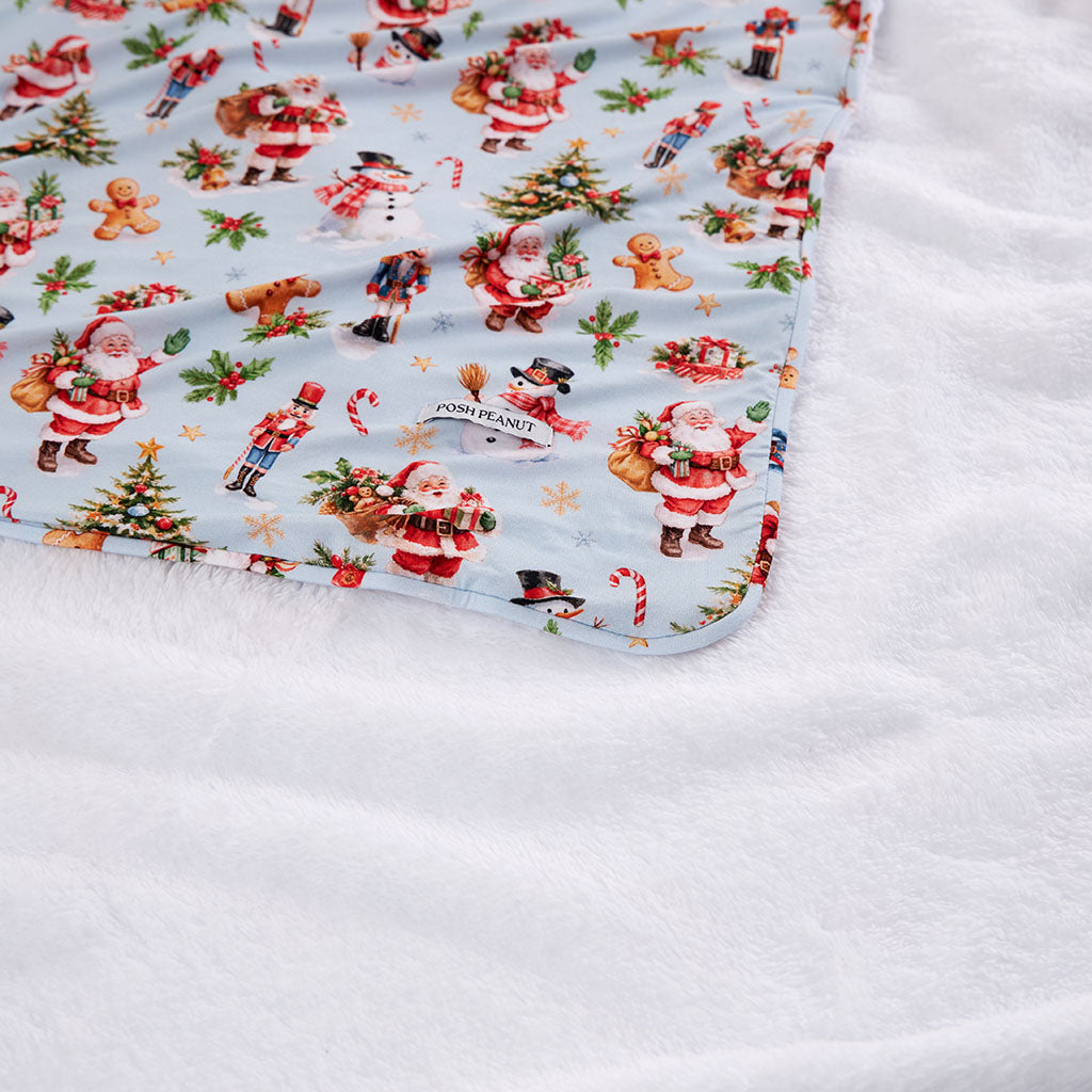 Saint Nicolas Luxe Plush Patoo® Blanket