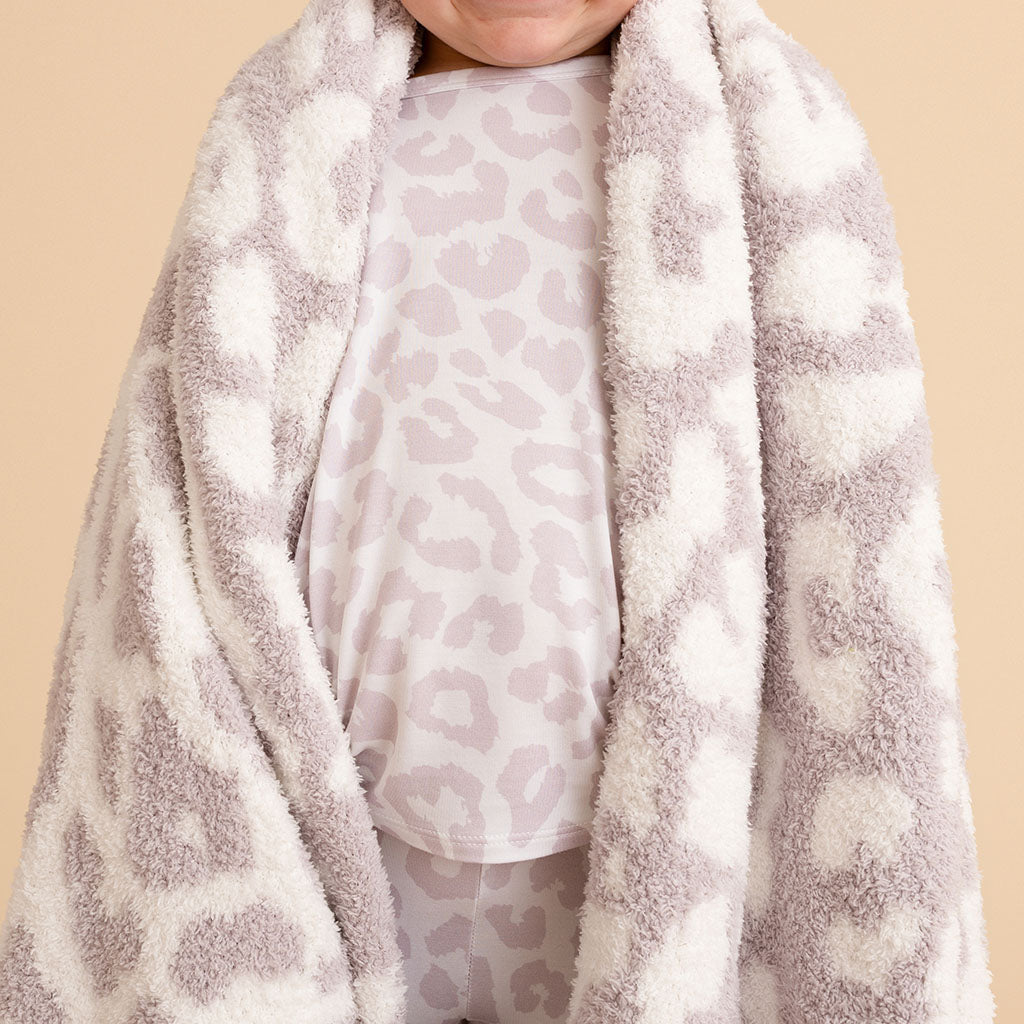 Laurel Leopard Grand Cuddle Patoo® Blanket