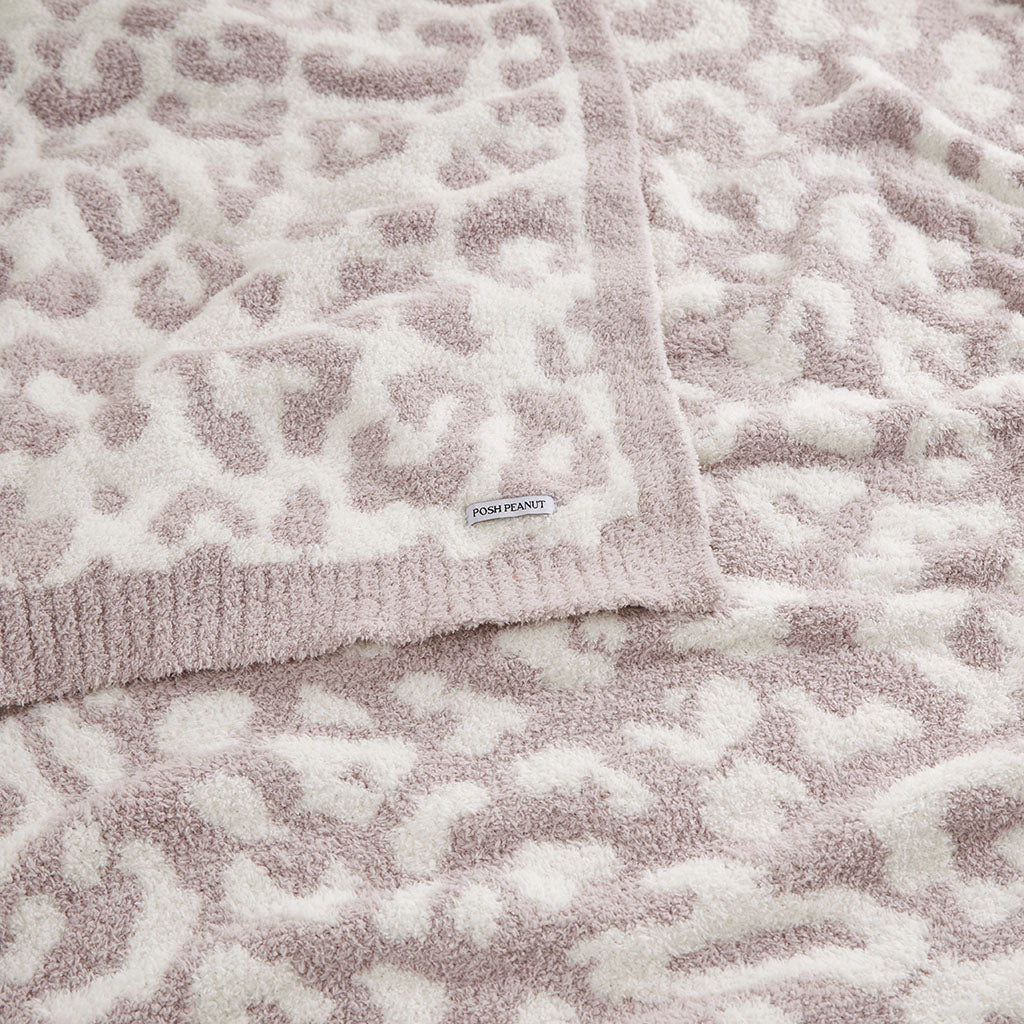 Laurel Leopard Grand Cuddle Patoo® Blanket