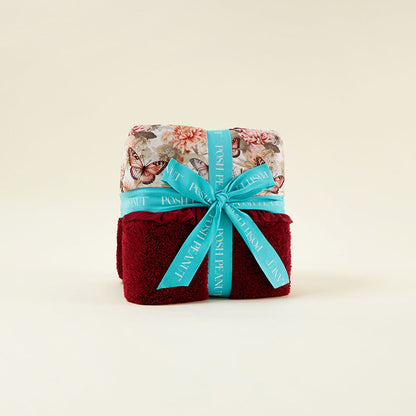 Leanne Ruffled Luxe Plush Patoo® Blanket