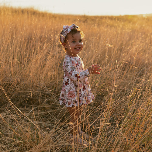 Leanne Ruffled Bodysuit Dress