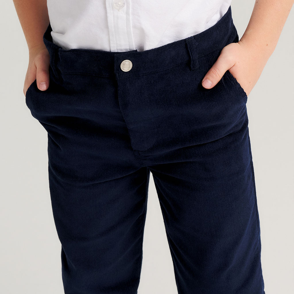 Oxford Blue Corduroy Pants