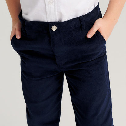 Oxford Blue Corduroy Pants