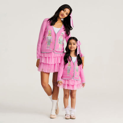 Sweet Nutcracker Women's Whipstitch Sweater Cardigan