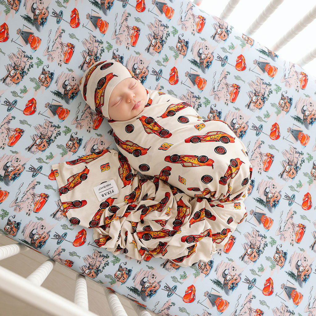 Disney Pixar Cars Rte 66 Crib Sheet