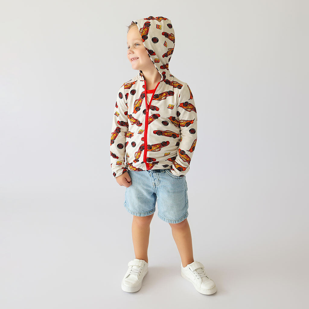 Disney Lightning McQueen & Racing Checker Reversible Jacket