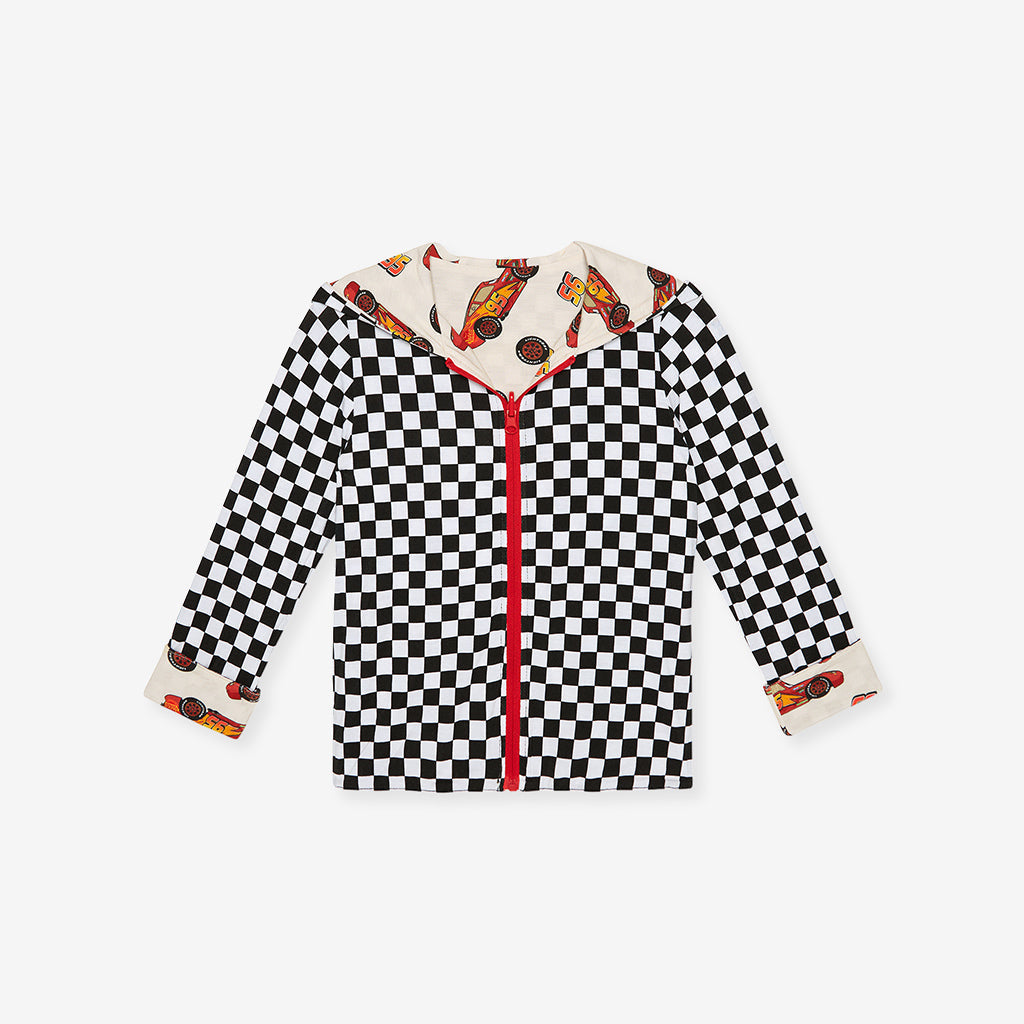 Disney Lightning McQueen & Racing Checker Reversible Jacket