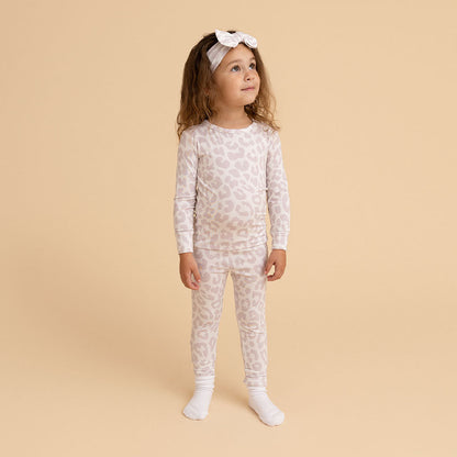 Laurel Leopard Classic Pajama Set