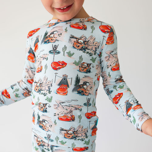 Disney Pixar Cars Rte 66 Classic Pajama Set