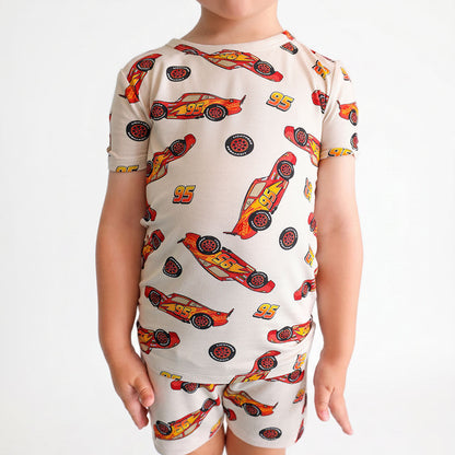 Disney Lightning McQueen Classic Pajama Short Set