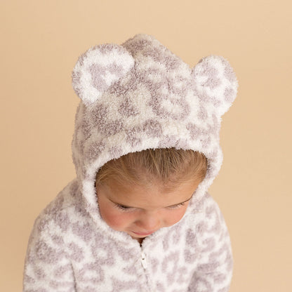 Laurel Leopard Cuddle Ear Hooded Romper