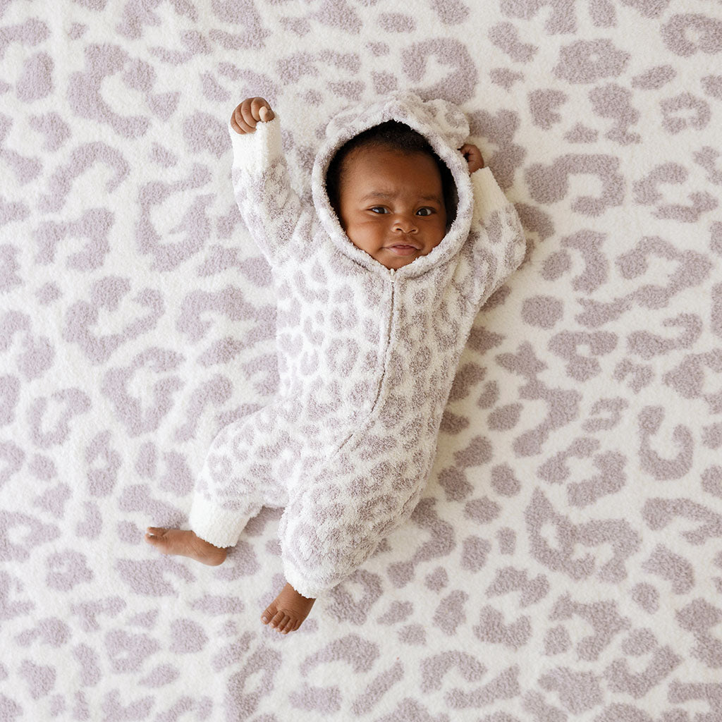 Laurel Leopard Cuddle Ear Hooded Romper