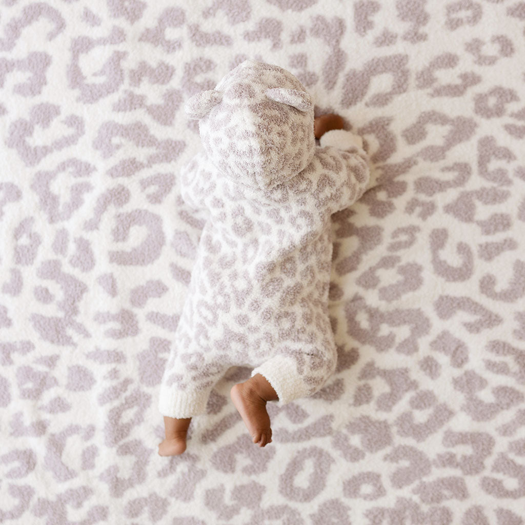 Laurel Leopard Cuddle Ear Hooded Romper