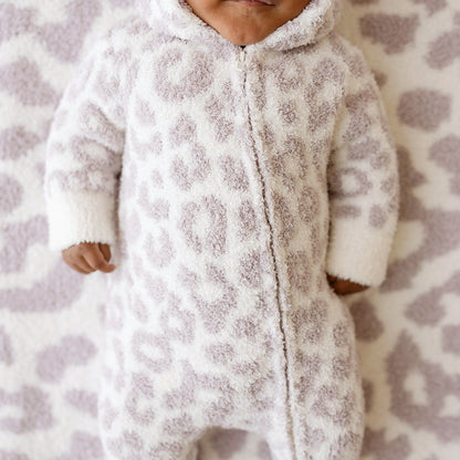 Laurel Leopard Cuddle Ear Hooded Romper