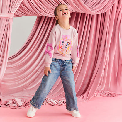 Disney Princess Fleece Bow Sweatshirt