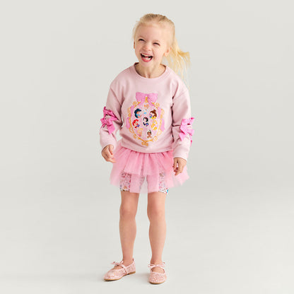 Disney Princess Fleece Bow Sweatshirt