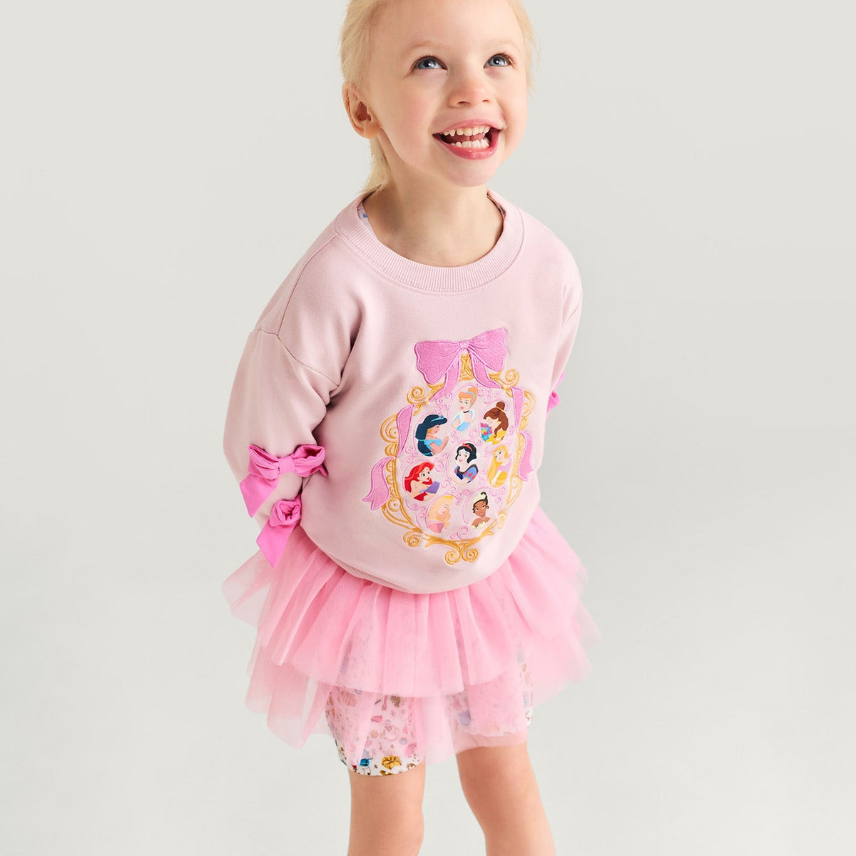 Disney Princess Fleece Bow Sweatshirt