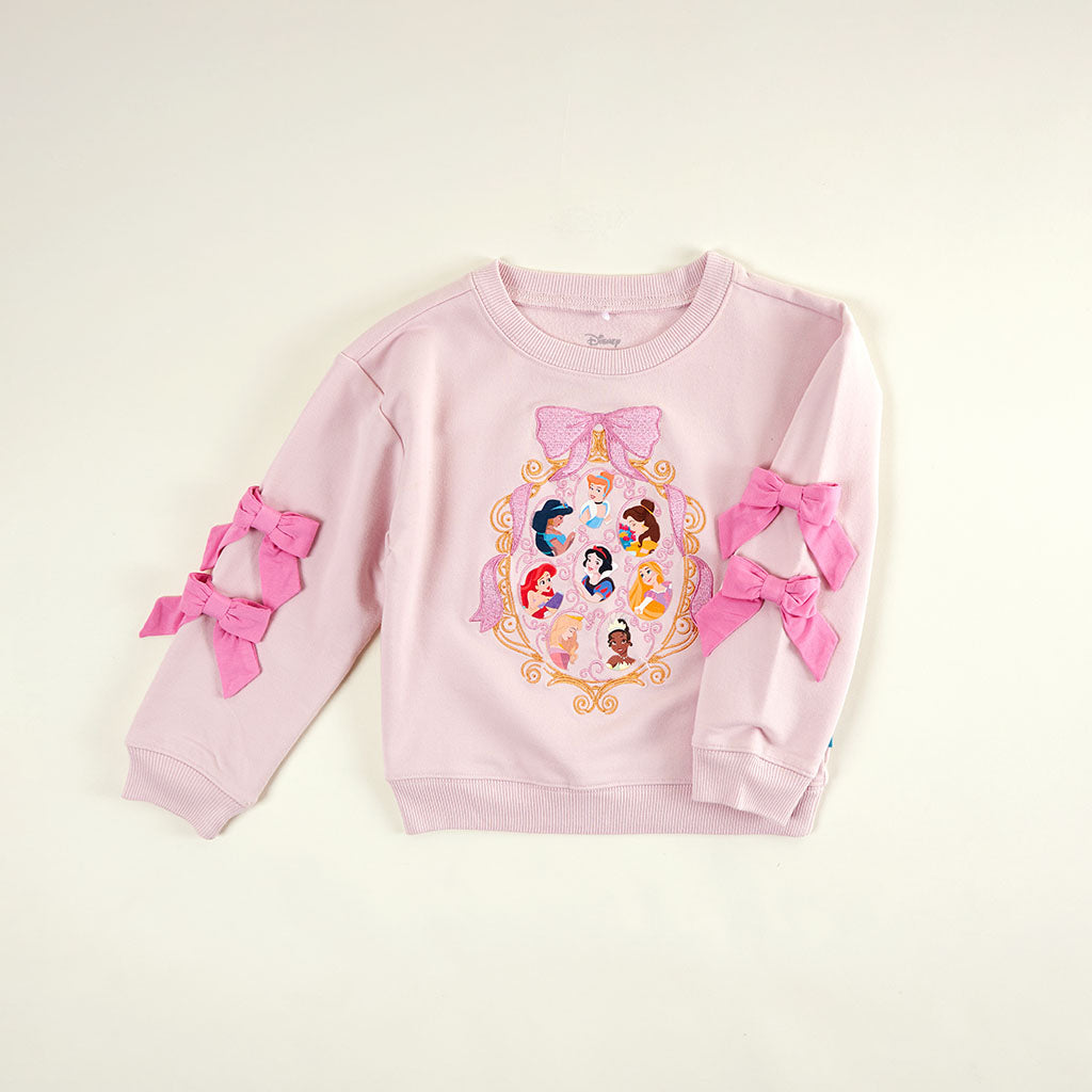 Disney Princess Fleece Bow Sweatshirt
