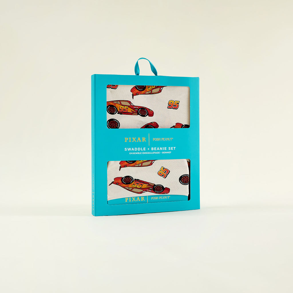 Disney Lightning McQueen Swaddle Beanie Set