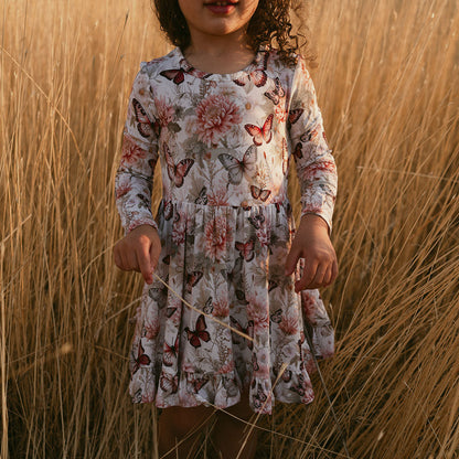 Leanne Ruffled Twirl Dress