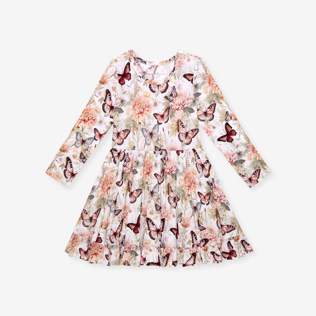 Leanne Ruffled Twirl Dress
