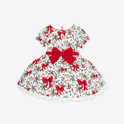 Happy Holly-days Ruffled Petticoat Dress
