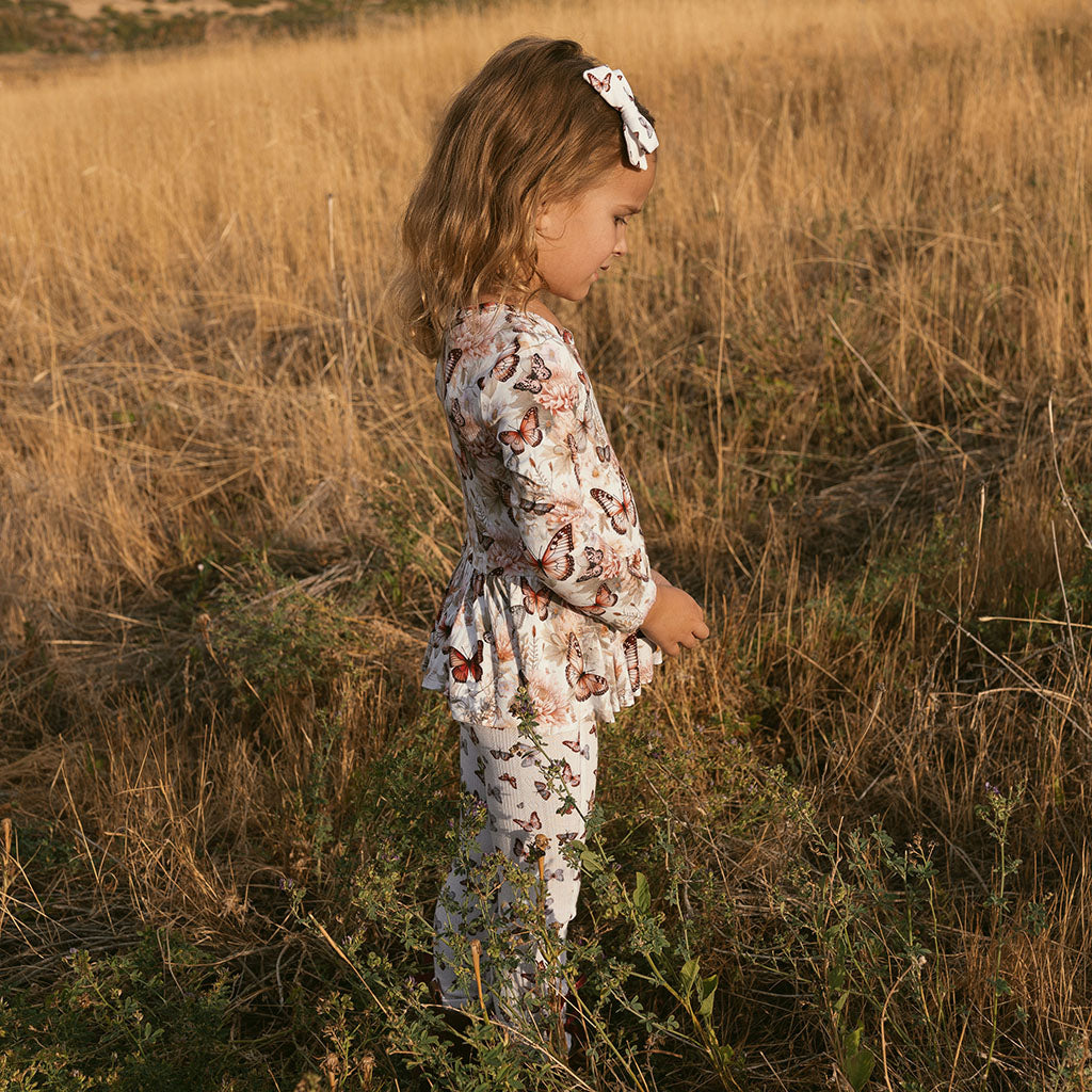 Leanne Long Sleeve Peplum