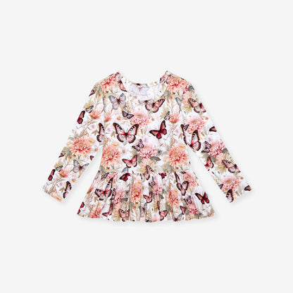Leanne Long Sleeve Peplum