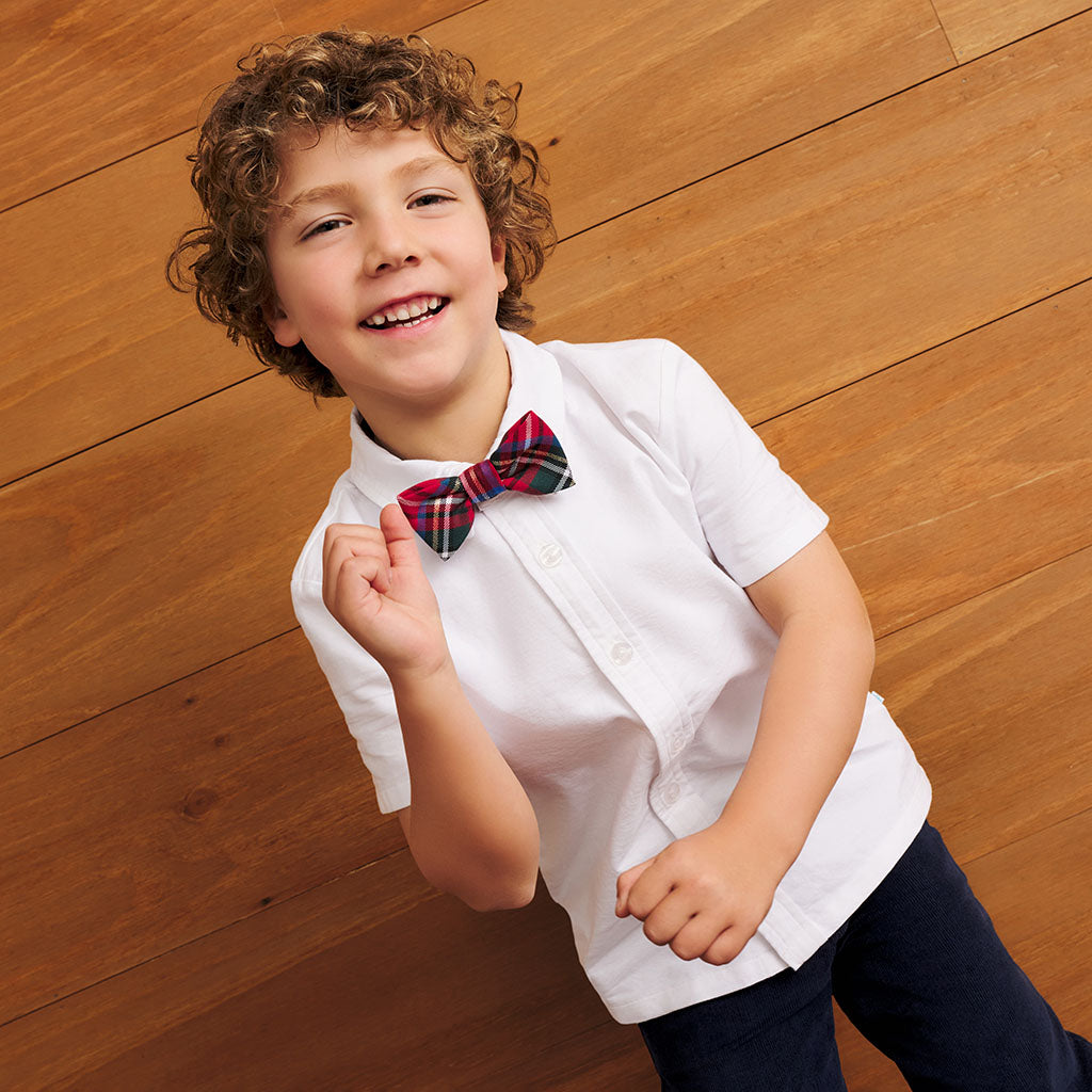 White Oxford Collared Shirt