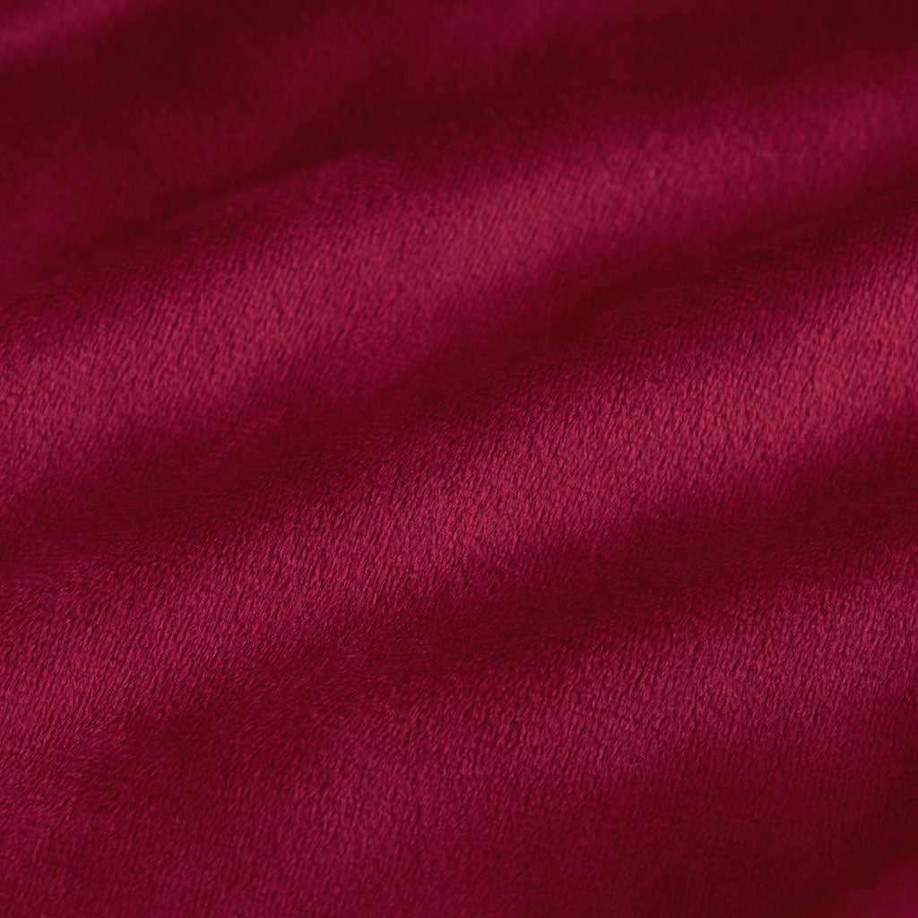 Deep Garnet Velveteen Babydoll Petticoat Dress